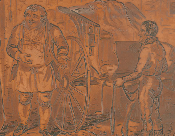 Detail from copper plate