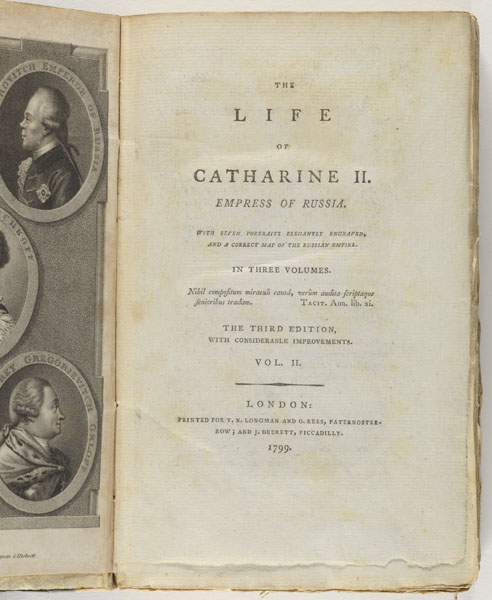 The life of Catharine II, Empress of Russia
