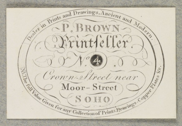 P. Brown Printseller